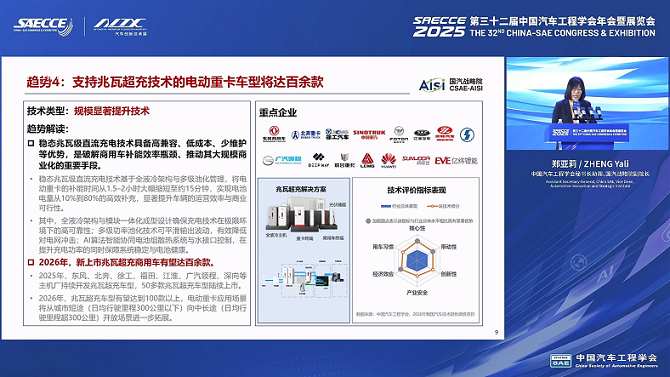 "兆瓦超充重卡车型将超百款"入选20